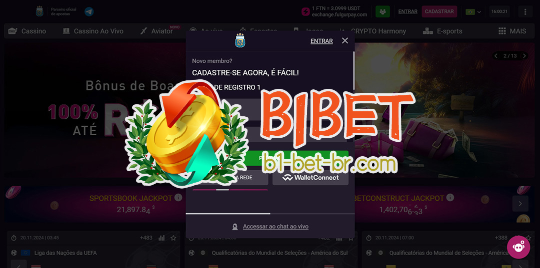 b1bet Bônus